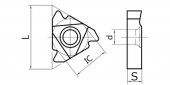 22ERV40-0503(V)-F618 Пластина резьбовая, коническая замковая резьба API