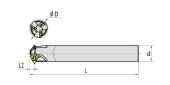 SMT21-14L11U-2-WH Фреза концевая резьбонарезная (Daoqin)