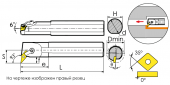 S32T-MVUNR16 Державка расточная