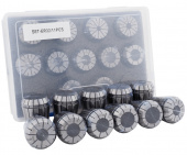 ER32-SET-11 Набор цанг ER32 - 11 шт. (4,5,6,8,10,12,13,15,16,18,20 мм) в пластиковом кейсе
