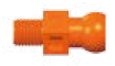 Резьбовой соединитель для подачи СОЖ 1/4" - G1/8 (2202)