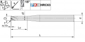 HF2.z4.06.42.80.R08.IC.TiAlSiXN Фреза концевая твердосплавная по металлу для высоких подач с центральным подводом СОЖ