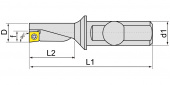 Корпусное сверло SF-12R-2.5D-C20