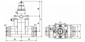 BMT55-90-85-SC-N-ER25 Радиальный приводной блок (MetalCraft) для цанг ER25 (марк. BMT55-90°-ER25)