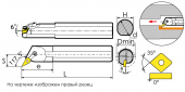 S32T-MVQNR16 Державка расточная