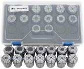 ER32G-SET-14 Набор резьбовых цанг ER32G - 14 шт. в пластиковом кейсе