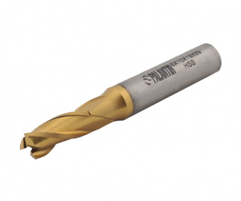 EMP-3F-8x69-HSS-TiN Фреза концевая (PALANTIR) из быстрорежущей стали