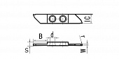 THC42R100-CE-PM125 Пластина отрезная, канавочная