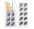 1NU-VBGW110308-KBCN700 Пластина для точения с напайками PCBN 1NU-VBGW110308-KBCN700 Пластина для точения с напайками PCBN