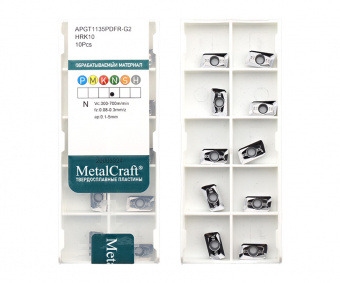 APGT1135PDFR-G2-HRK10 Пластина фрезерная (MetalCraft)