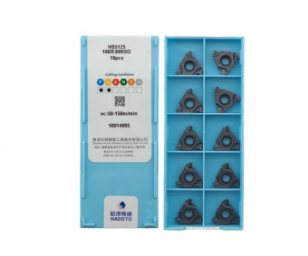 16ER-300ISO-HS5125 Пластина резьбовая ISO (Метрическая резьба полный профиль 60°)