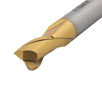 EMP-2F-12x73-HSS-TiN Фреза концевая (PALANTIR) из быстрорежущей стали