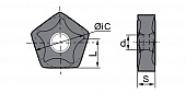 PNEG110512-GL-YB9320 Пластина фрезерная