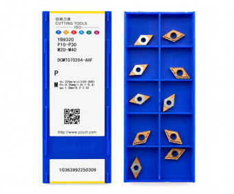 DCMT070204-AHF-YB9320 Пластина токарная для точения