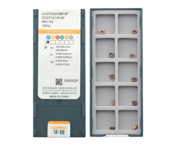 CCGT030104R-XF-HR1135 Пластина токарная для точения