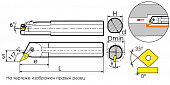S32T-MVQNR16 Державка расточная