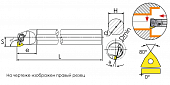 S32S-DWLNL08 Державка расточная