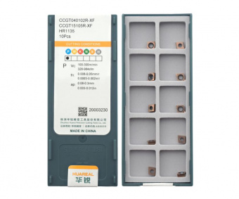CCGT040102R-XF-HR1135 Пластина токарная для точения
