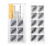 1NU-VCGW110304-KBCN700 Пластина для точения с напайками PCBN 1NU-VCGW110304-KBCN700 Пластина для точения с напайками PCBN