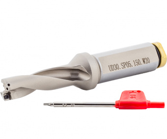 Сверло со сменными пластинами UD30.SP05.150.W20