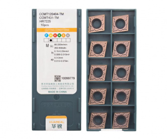 CCMT120404-TM-HR7225 Пластина токарная для точения
