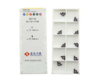 GEL150-075AR Пластина отрезная, канавочная