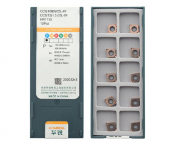 CCGT060202L-XF-HR1135 Пластина токарная для точения