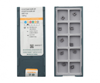 CCGT040102R-XF-HR7125 Пластина токарная для точения