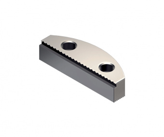 645T-2 Комплект губок сменных прижимных с насечкой GRIP для тисков 640-2 Gerardi