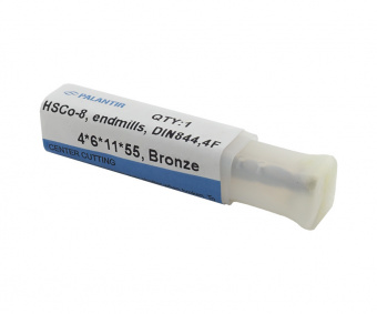 EMP-4F-4x55-HSCo-8-BR Фреза концевая (PALANTIR) из быстрорежущей стали