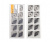 4NR-DNGA150408-KBN910 Пластина для точения с напайками PCBN 4NR-DNGA150408-KBN910 Пластина для точения с напайками PCBN