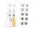 3NU-TCGW110208-KBN910 Пластина для точения с напайками PCBN 3NU-TCGW110208-KBN910 Пластина для точения с напайками PCBN