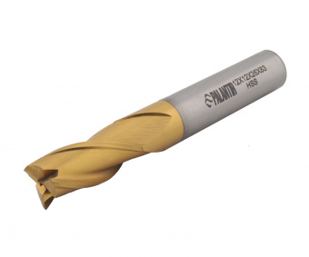 EMP-3F-12x83-HSS-TiN Фреза концевая (PALANTIR) из быстрорежущей стали