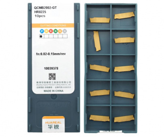 QCMB2002-GT-HR8225 Пластина отрезная, канавочная