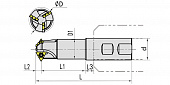 SMT21-25H11U-2 Фреза концевая резьбонарезная (Daoqin)