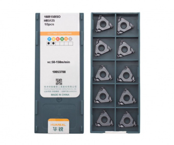 16IR-150ISO-HR5125 Пластина резьбовая ISO (Метрическая резьба полный профиль 60°)
