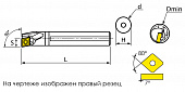E08K-SCFCR06 Державка расточная
