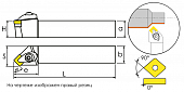 DSSNR3232P15 Державка проходная для наружного точения