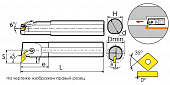 S32T-MVUNR16 Державка расточная