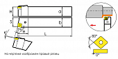 PCBNL4040S2509 Державка проходная для наружного точения