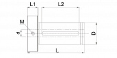 Втулка переходная D80 - d16 (MetalCraft)