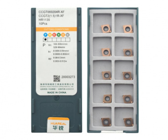 CCGT060204R-XF-HR1135 Пластина токарная для точения