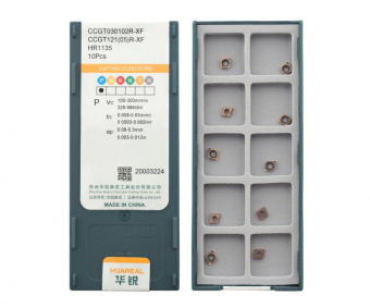 CCGT030102R-XF-HR1135 Пластина токарная для точения