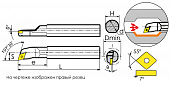 S12M-SDQCR07 Державка расточная