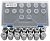 ER32G-SET-14 Набор резьбовых цанг ER32G - 14 шт. в пластиковом кейсе