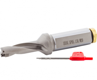 Сверло со сменными пластинами UD30.SP05.130.W20 (MetalCraft)